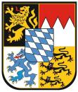 Wappenschild Aufkleber Sticker Freistaat Bayern