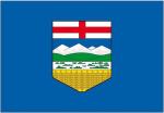 Fahnen Aufkleber Sticker Kanada - Alberta