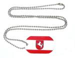 Dog Tag Fahne Westfalen alt