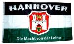 Fahne / Flagge Hannover Macht von der Leine 90 x 150 cm