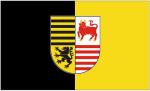 Fahne / Flagge Landkreis Elbe Elster 90 x 150 cm