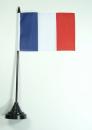 Tischflagge Frankreich 10 x 15 cm