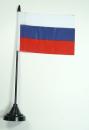 Tischflagge Russland 10 x 15 cm