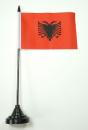 Tischflagge Albanien 10 x 15 cm