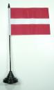 Tischflagge Lettland 10 x 15 cm