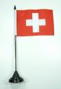 Tischflagge Schweiz 10 x 15 cm