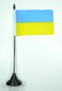 Tischflagge Ukraine 10 x 15 cm