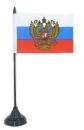 Tischflagge Russland Adler 10 x 15 cm