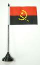 Tischflagge Angola 10 x 15 cm