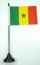 Tischflagge Senegal 10 x 15 cm