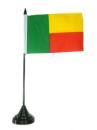 Tischflagge Benin 10 x 15 cm