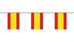 Flaggenkette Spanien ohne Wappen 6 m