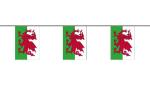 Flaggenkette Wales 6 m