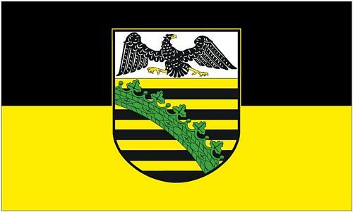 Fahne / Flagge Brandenburg alt, Deutschland, Historisches