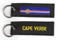 Fahnen Schlüsselanhänger Kap Verde